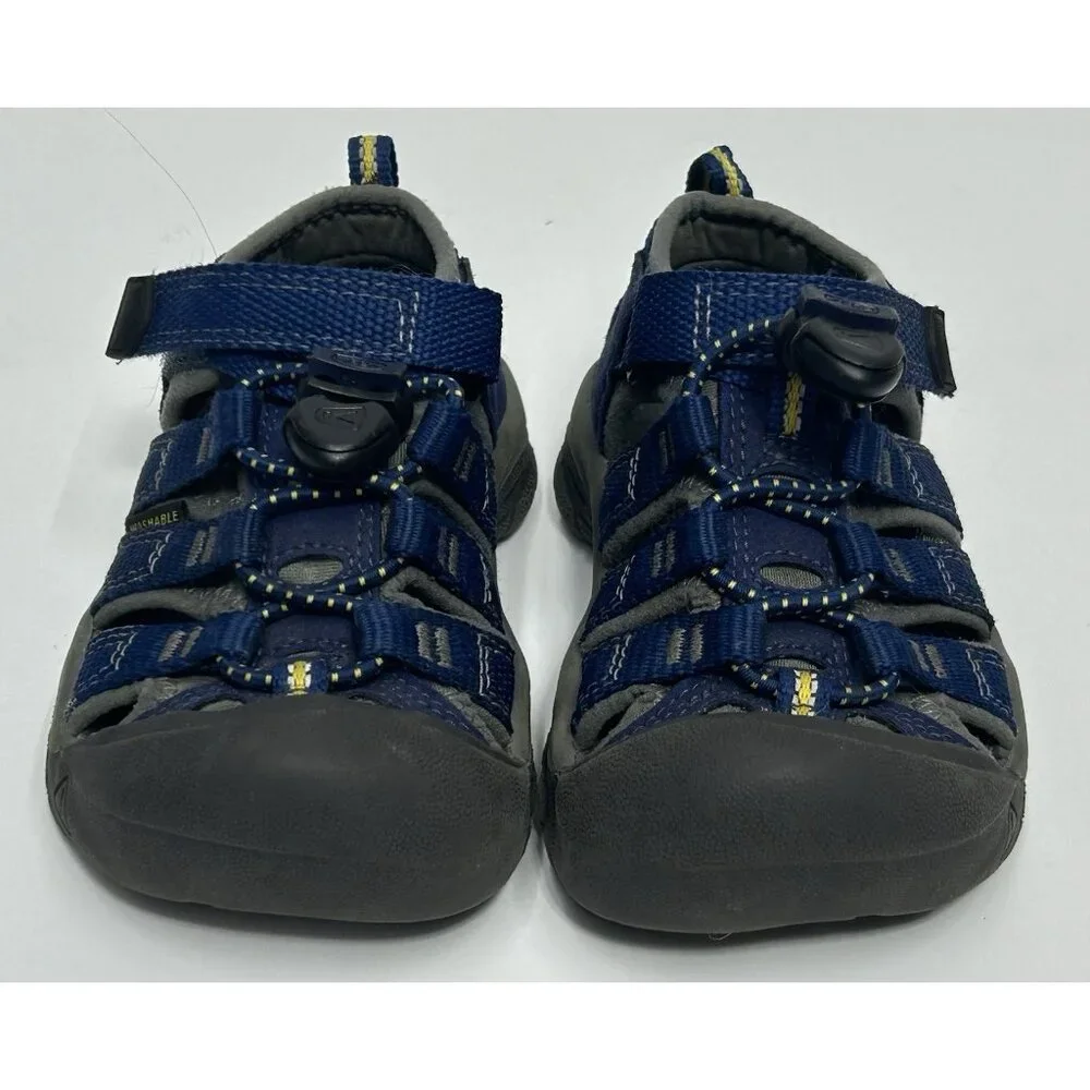 Keen Newport H2 Shoes Little Kids Sz 8 Blue Washable Sandals Hiking Outdoor H20